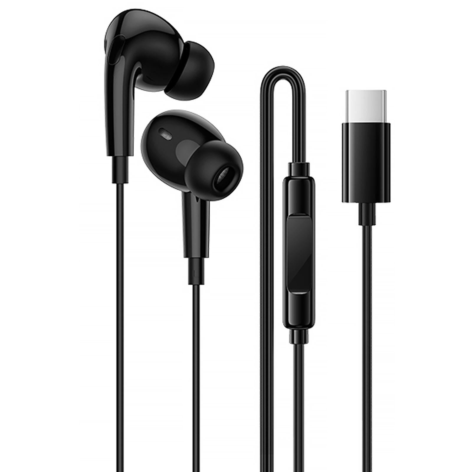 Наушники с микрофоном Type-C проводные 1,2 м Наушники с микрофоном Type-C проводные 1,2 м