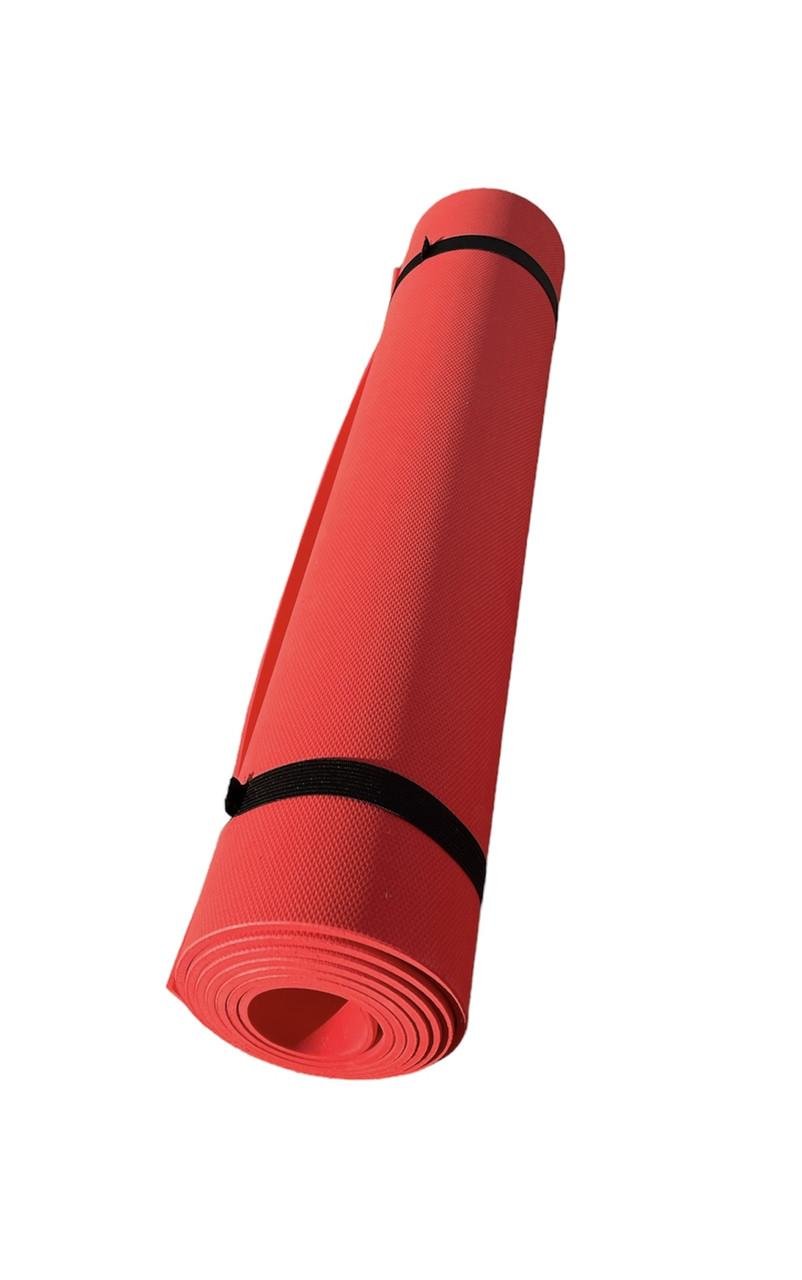 Коврик для фитнеса и йоги Termoizol толщина 3 мм EVA 130 кг/м3 60х200 см Красый