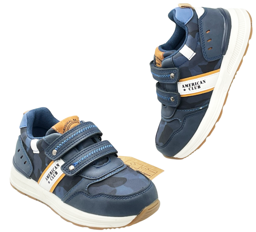 Кросівки для хлопчиків American Club XD130-24/34 р. 34 Темно-синій - фото 3 Кросівки для хлопчиків American Club XD130-24/34 р. 34 Темно-синій - фото 3