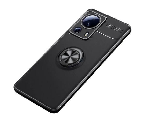 Чехол Auto Focus 360 Rotating Ring для Xiaomi 13 Lite Черный