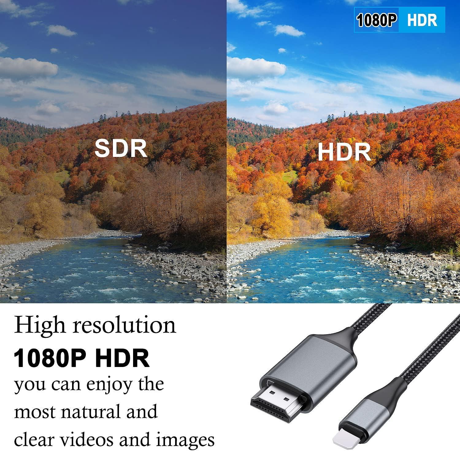 Кабель HDMI для iPhone-TV 1080P 4 м - фото 5