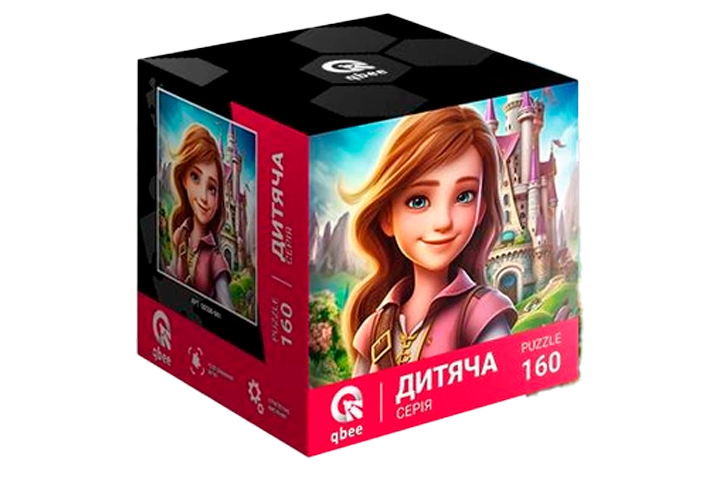 Пазлы qbee Замок Принцессы 160 эл. (QB500-001)