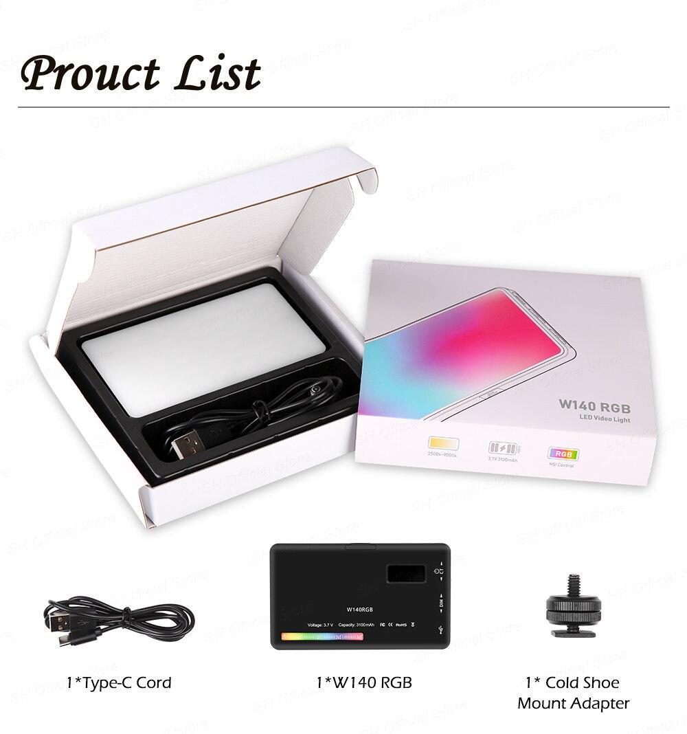 Осветитель ультратонкий портативный Yelangu LW140-RGB RGB Led со встроенным аккумулятором - фото 7 Осветитель ультратонкий портативный Yelangu LW140-RGB RGB Led со встроенным аккумулятором - фото 7