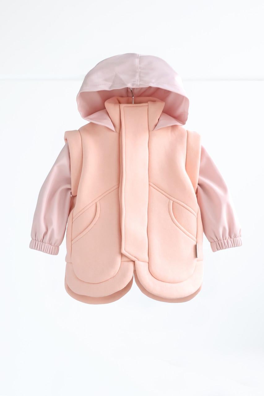 Куртка-вітровка дитяча Mag Baby Nail 116 см 5-6 роки Персиковий (2952936769)