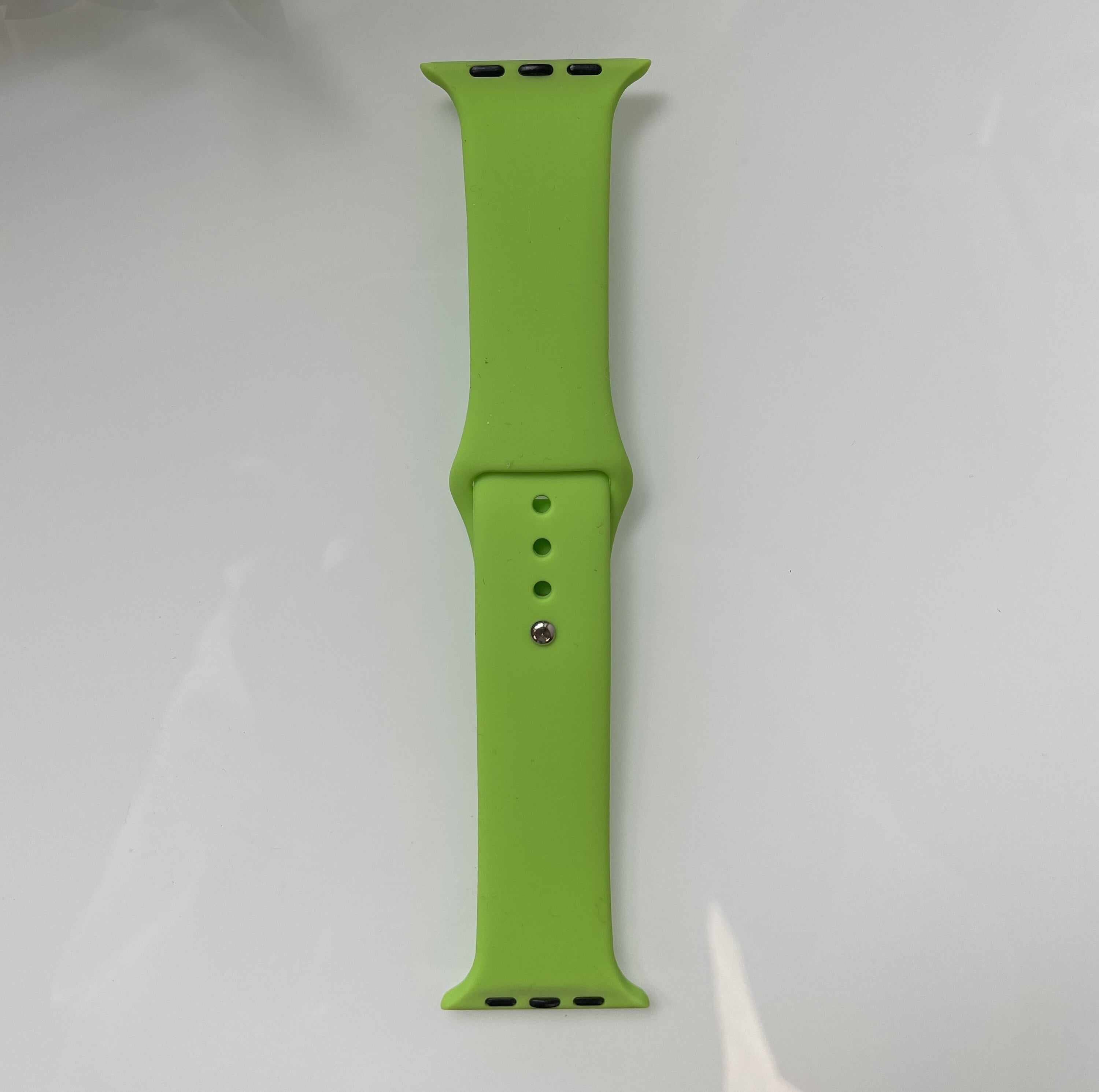 Ремінець для смарт-годинника силіконовий для Smart Watch 38/40 мм Салатовий (RW035)