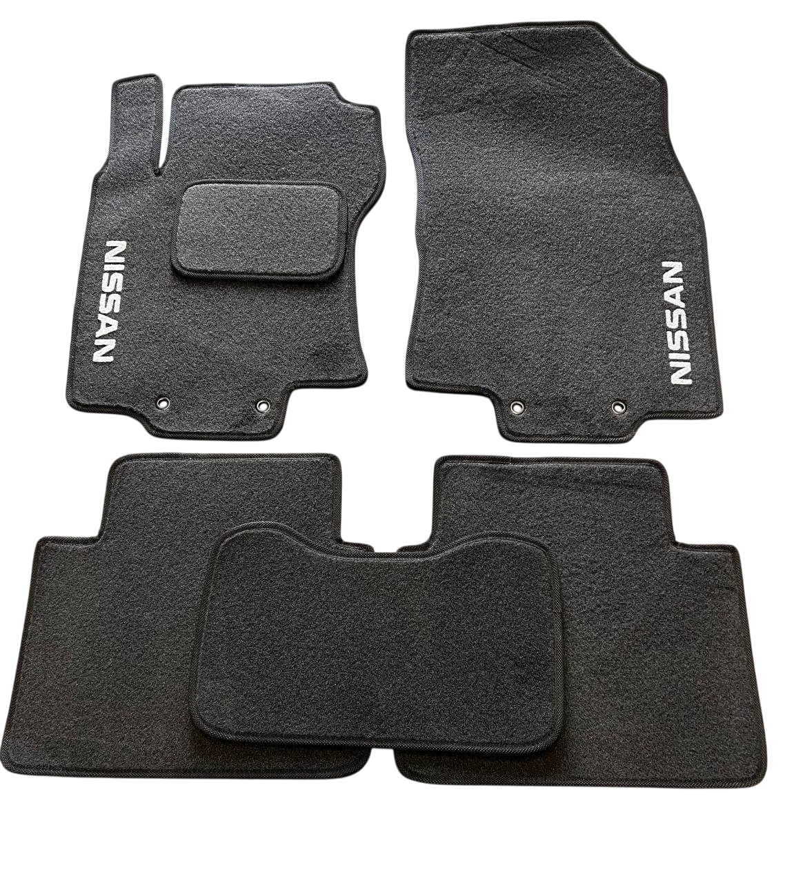 Коврики в салон ворсовые для Nissan Rogue USA 2013- 5 шт. Черный (27327165)