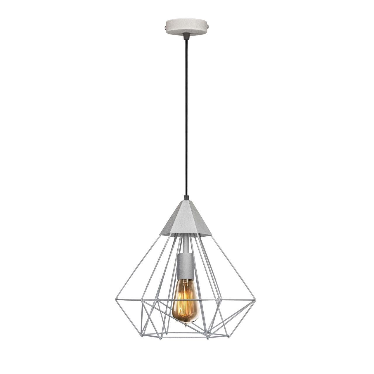 Подвесной светильник MSK ELECTRIC Crystal под лампу Е27 Серый (MR 0538 GR) Подвесной светильник MSK ELECTRIC Crystal под лампу Е27 Серый (MR 0538 GR)