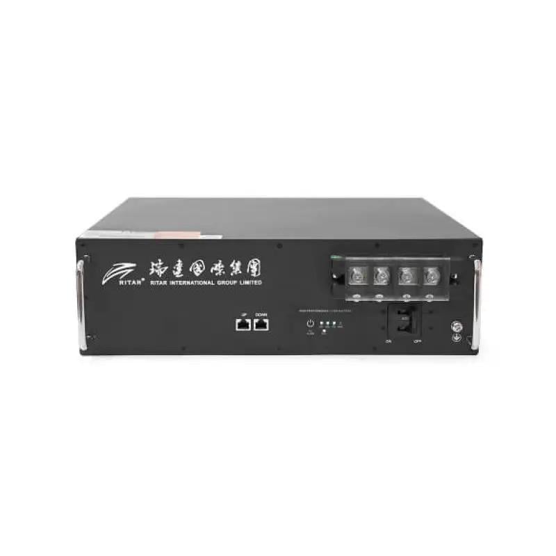 Батарея акумуляторна Ritar 19" LiFePO4 25,6V 200Ah BMS100 8S для монтажу в стійку