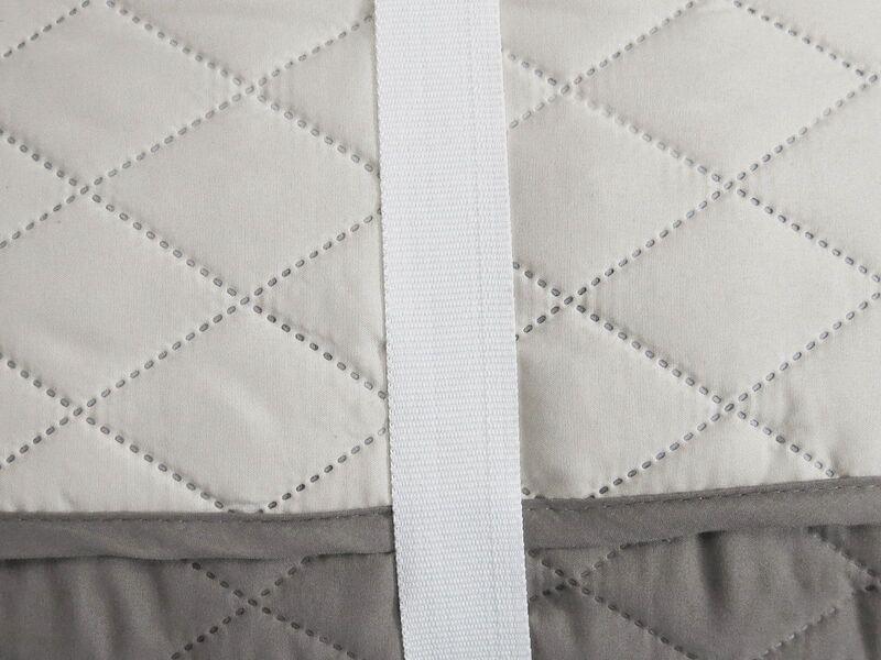 Покривало двостороннє Decorator Ромб 17 0808/13 0401 210x215 см Капучино/Бежевий (2020728) - фото 3