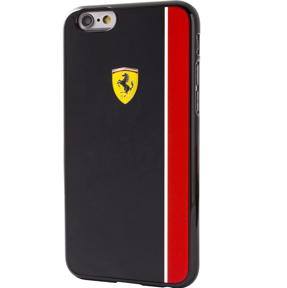 Чохол-накладка Ferrari Scuderia Collection Hard Case Glossy for iPhone 6/6S, Black/Red (FEBKSHCP6BK)