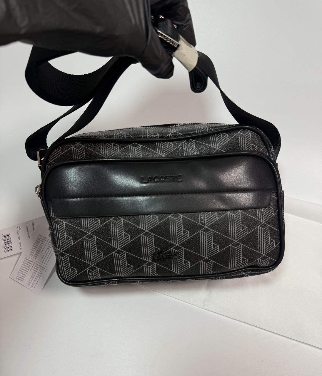 Мужская сумка через плечо Lacoste Черный (2792177068) - фото 10 Мужская сумка через плечо Lacoste Черный (2792177068) - фото 10