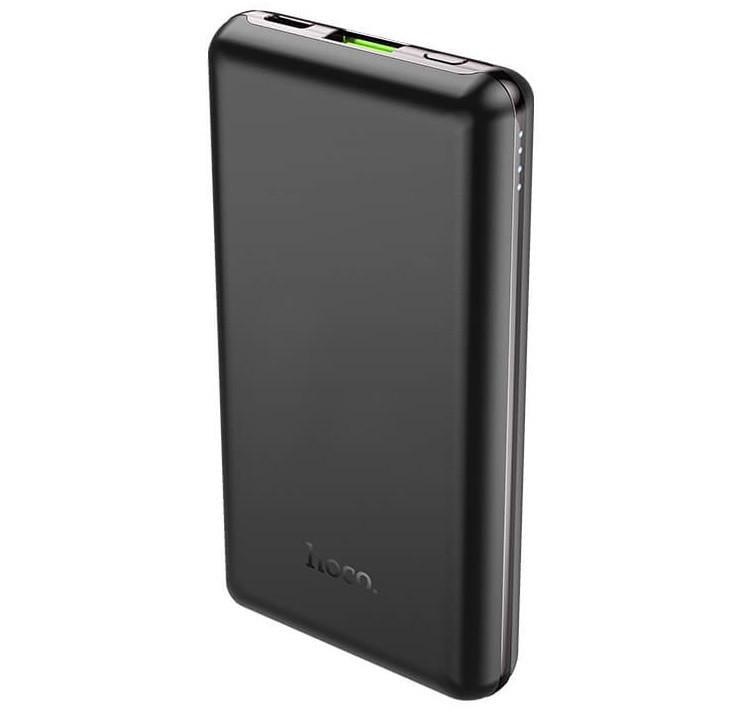 Портативное зарядное Hoco Q7 10000 mAh USB Type-C 3A 20W PD QC Черный