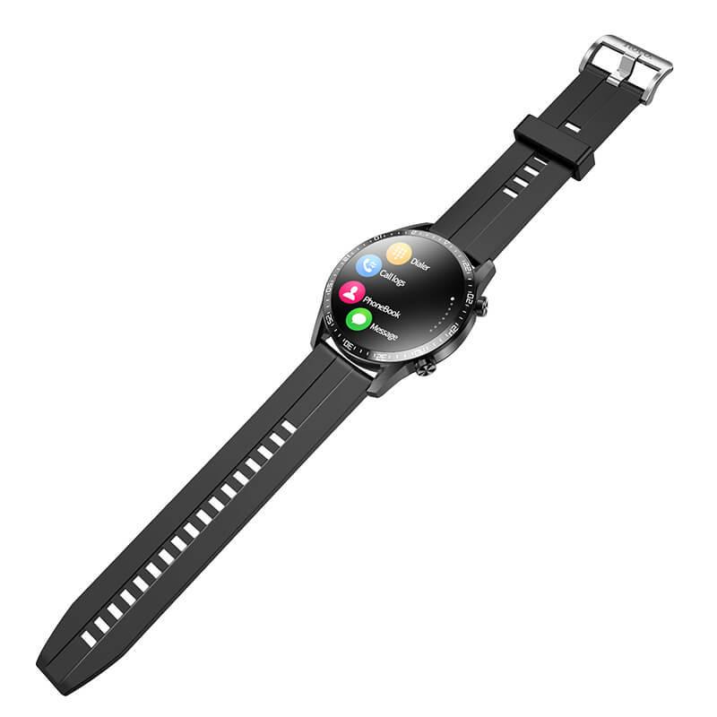 Смарт-часы Hoco Smart Watch Y2 IP68 290 мАч Black - фото 3