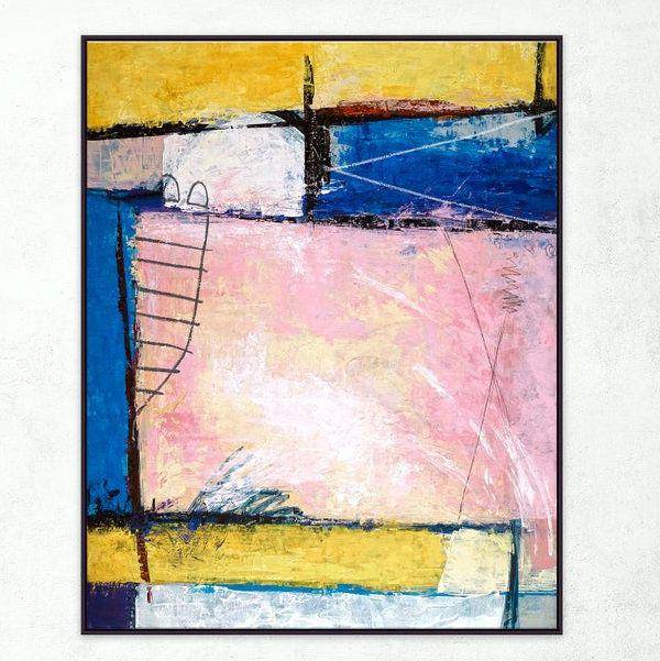 Картина на холсте ArtSale Абстракция 60х80 см abst0009