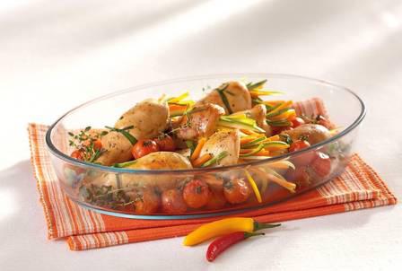 Набір скляних форм для випічки Firex 3 шт (iz12607) - фото 3