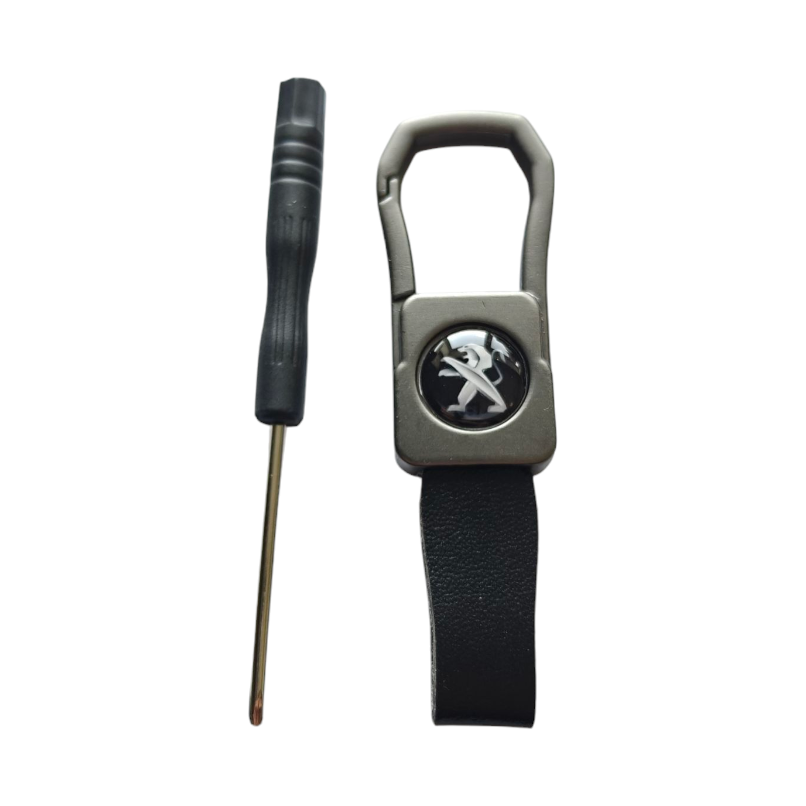 Брелок PEUGEOT с карабином металлический (1562736204)