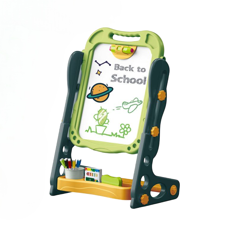 Мольберт 2в1 Limo Toy 050-51 двухсторонняя доска для рисования с аксессуарами Зеленый (2443021585)