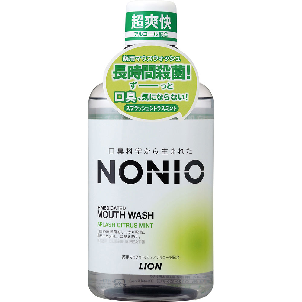 Ополаскиватель зубной профилактический Nonio Splash CItrus Mint Lion цитрусовые и мята 600 мл (33535410)