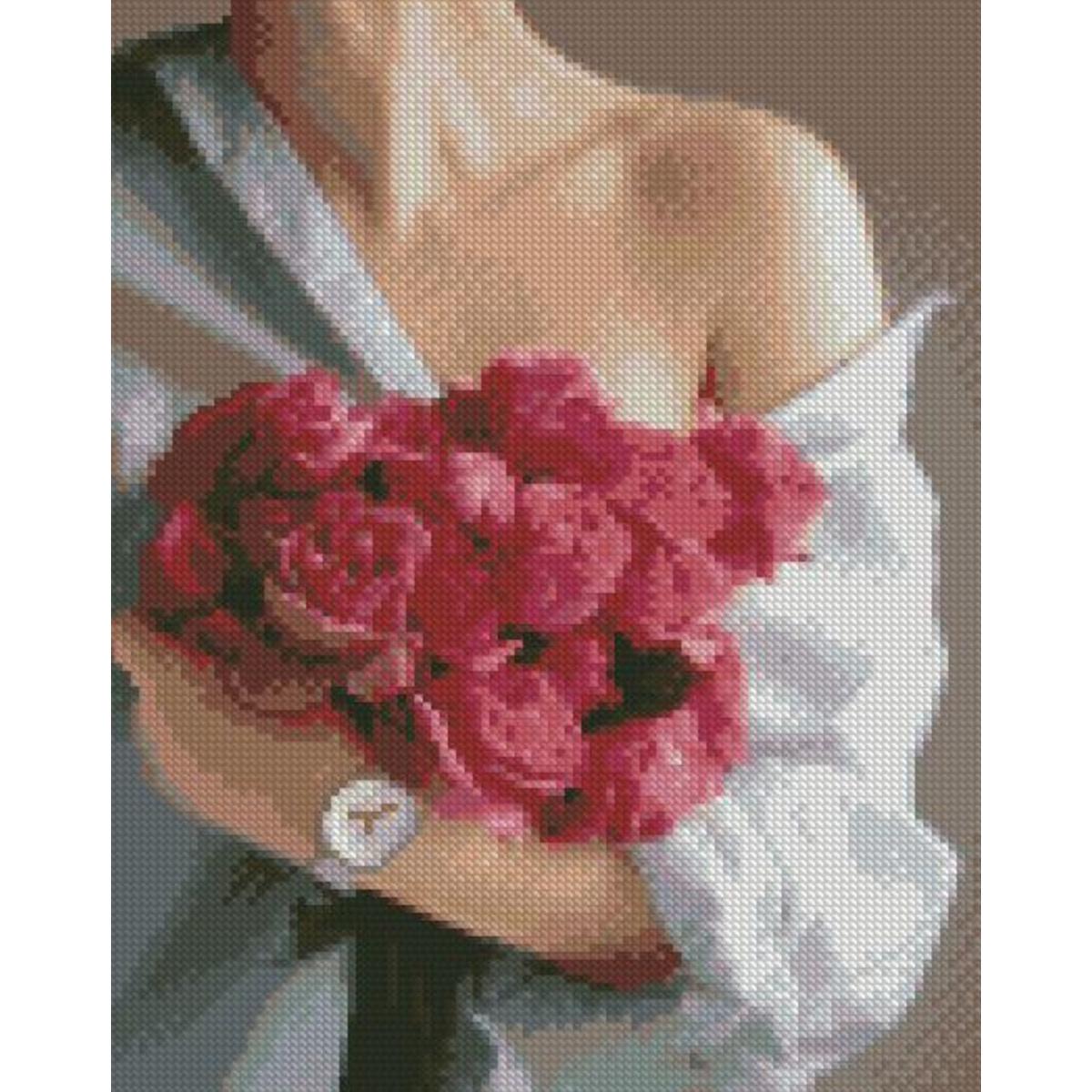 Алмазная мозаика Strateg Премиум Лучшее утро 30x40 см (HX451)