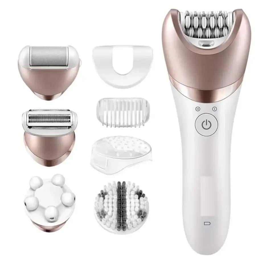 Эпилятор женский Geemy GM-7003 аккумуляторный с подсветкой Белый (GR-05593)