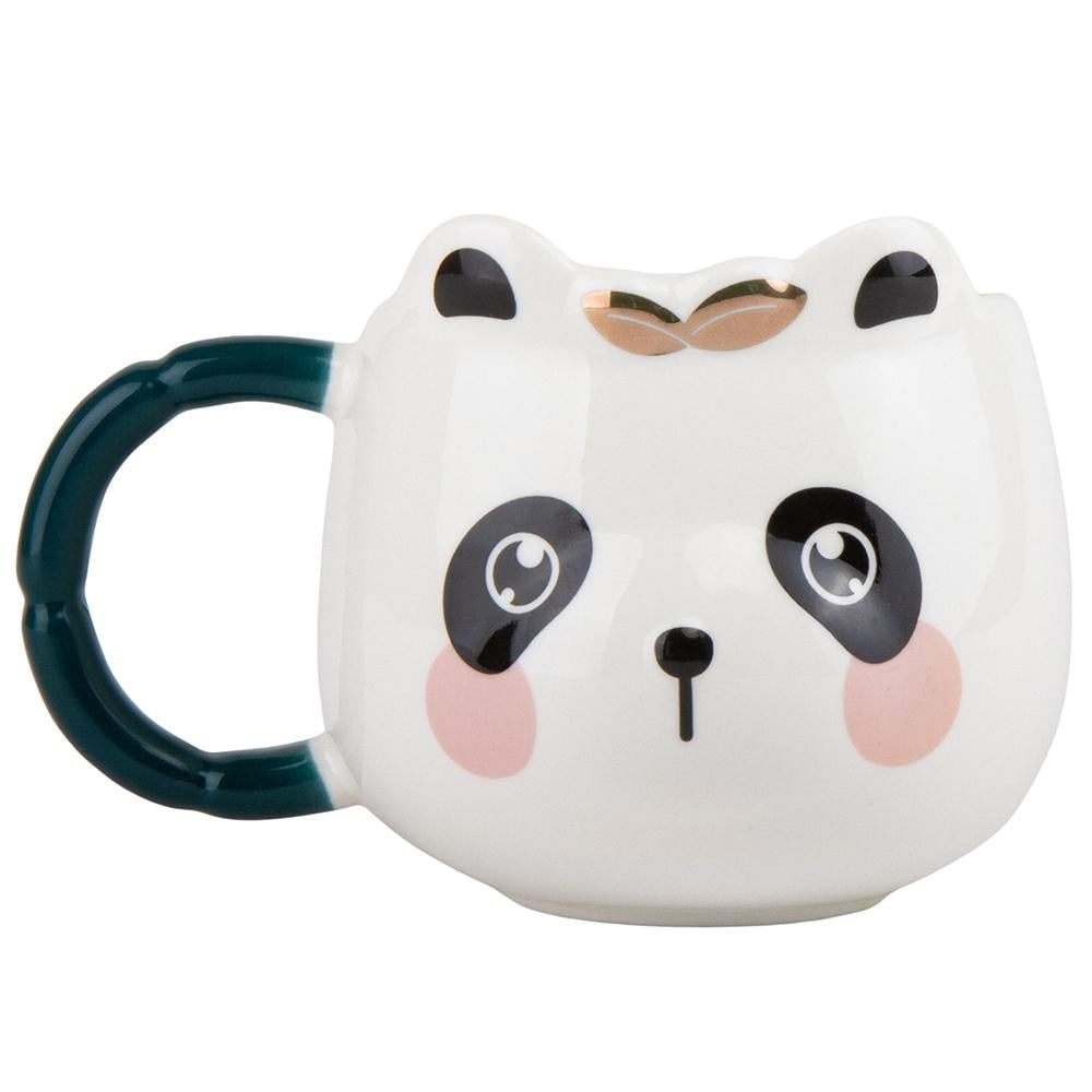 Кружка керамическая Elisey Панда 3 460 мл Белый (9028-002) Кружка керамическая Elisey Панда 3 460 мл Белый (9028-002)