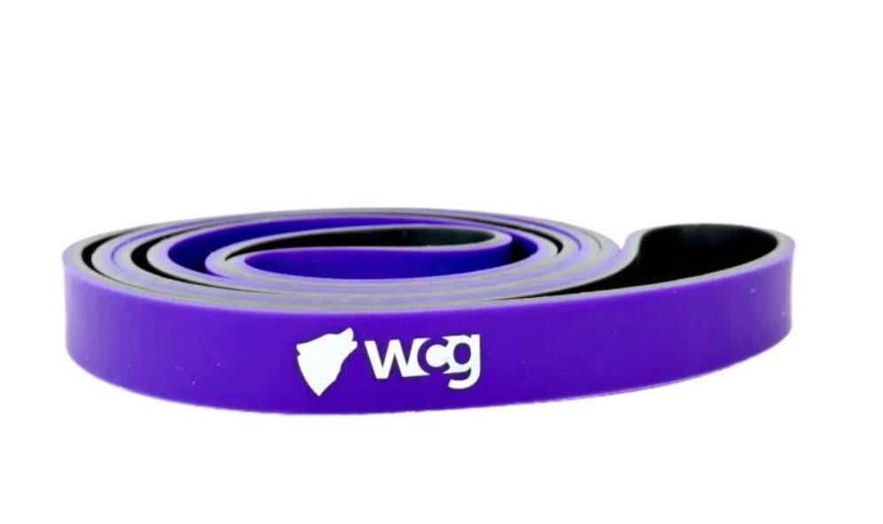 Резинка для подтягивания WCG Two Colors Level 3/21 мм/10-30кг Фиолетовый (W-4085PP)