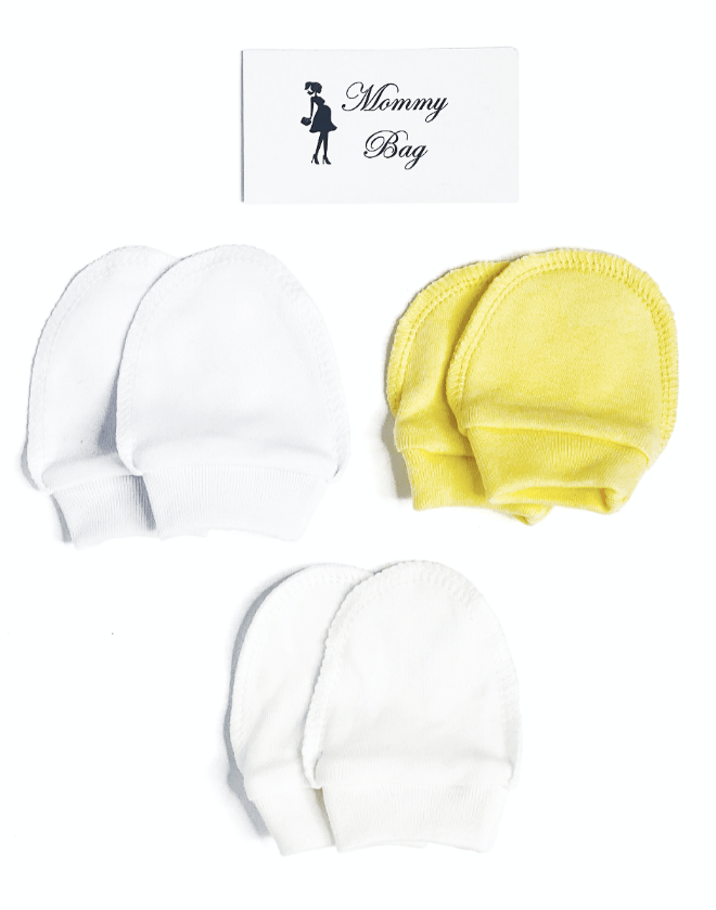 Набір дряпок унісекс №8 Лимонно-молочні (558-34)