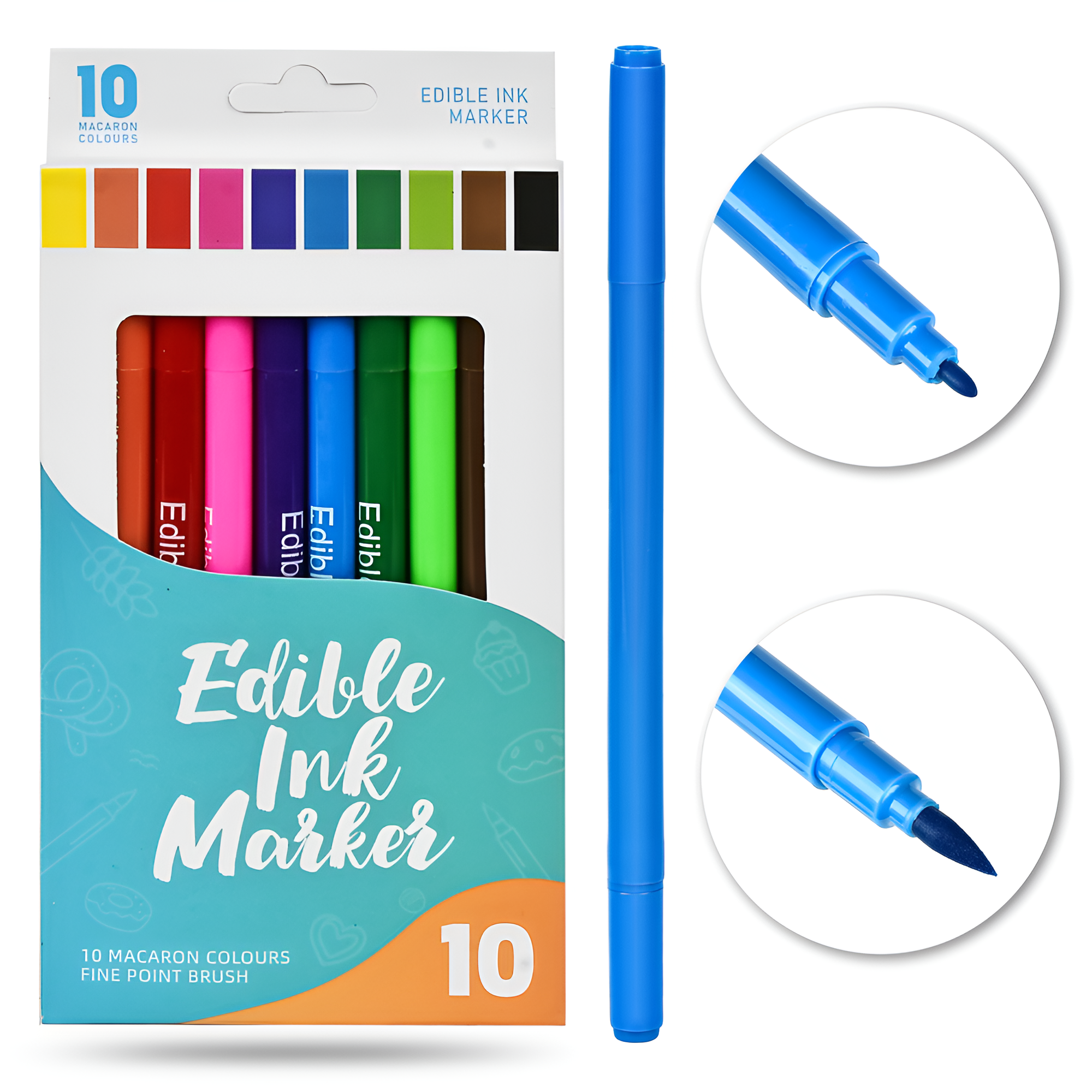 Маркеры пищевые Stenson R97398-10 пластиковые 18x10 см 10 цветов (620301) - фото 2 Маркеры пищевые Stenson R97398-10 пластиковые 18x10 см 10 цветов (620301) - фото 2