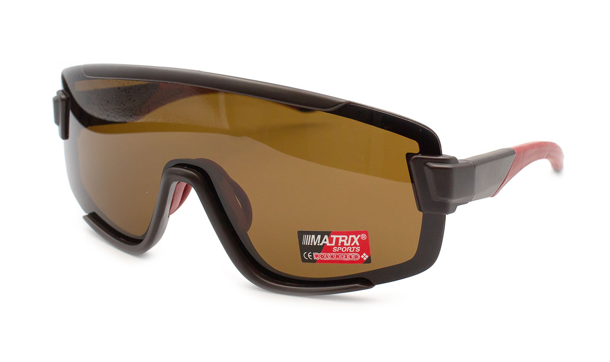 Окуляри гірськолижні Matrix MX061 для катання на сноуборді антизапотіваючі сонцезахисні поляризаційні Коричневий (41318) Окуляри гірськолижні Matrix MX061 для катання на сноуборді антизапотіваючі сонцезахисні поляризаційні Коричневий (41318)