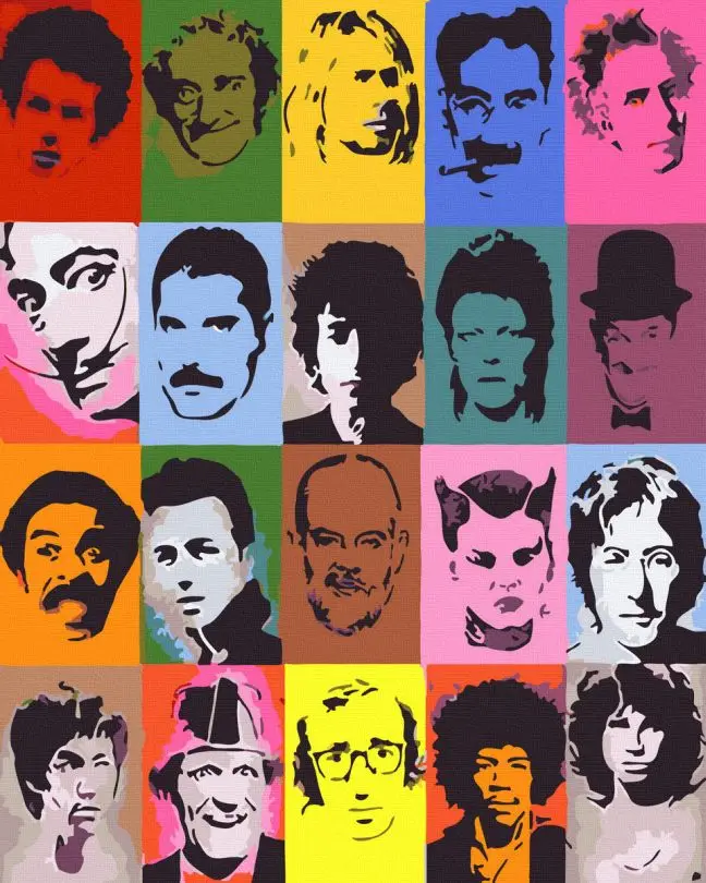 Картина по номерам Brushme Выдающиеся художники 40x50 см (BRM43745) Картина по номерам Brushme Выдающиеся художники 40x50 см (BRM43745)