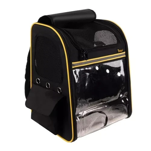 Рюкзак-переноска Purlov для транспортировки собак и кошек до 7 кг 41х35х62 см (23185) - фото 5 Рюкзак-переноска Purlov для транспортировки собак и кошек до 7 кг 41х35х62 см (23185) - фото 5