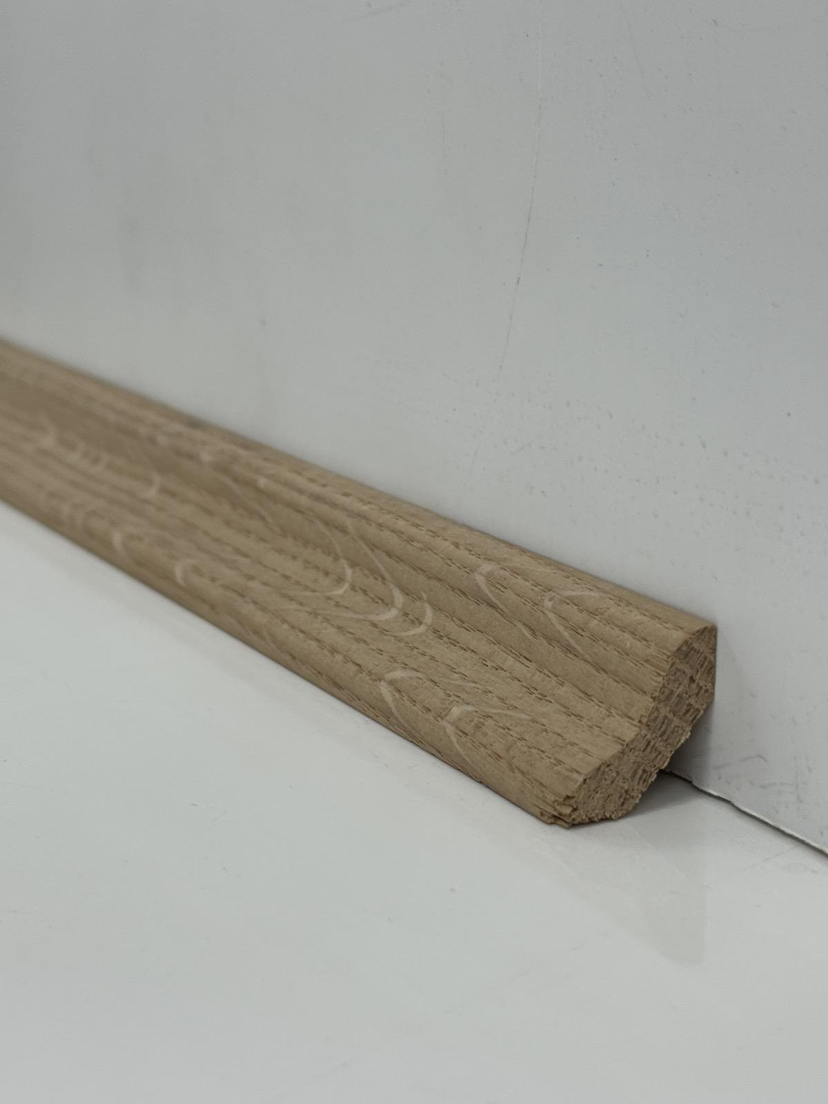 Плінтус дерев'яний із дуба Човник міні під фарбування 24х24 мм (29954323) - фото 5 Плінтус дерев'яний із дуба Човник міні під фарбування 24х24 мм (29954323) - фото 5