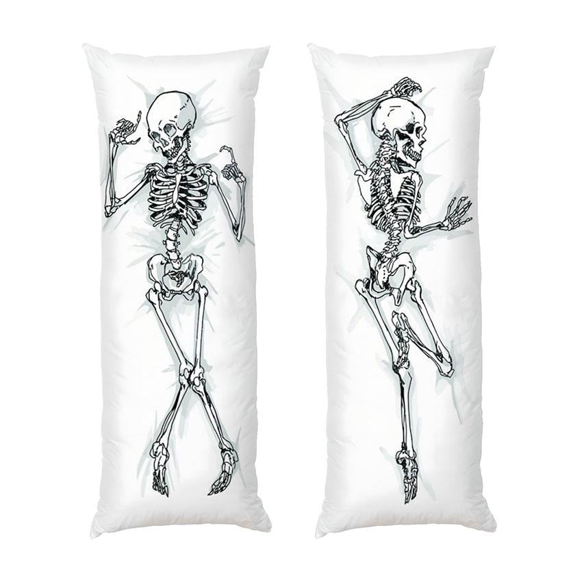 Подушка дакимакура Skeleton габардин 120х40 см (100266-1)