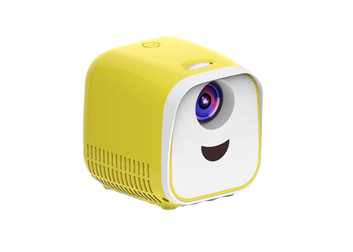 Детский мини-проектор L1 медиаплеер/ТВ AnyCast/штатив 2 м Желтый