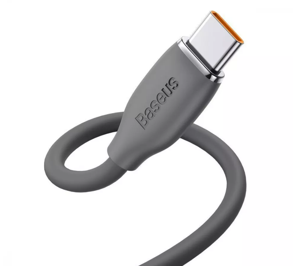 Кабель Baseus Jelly Liquid Silica Gel Type-C 100W 2 м Black (9822282)