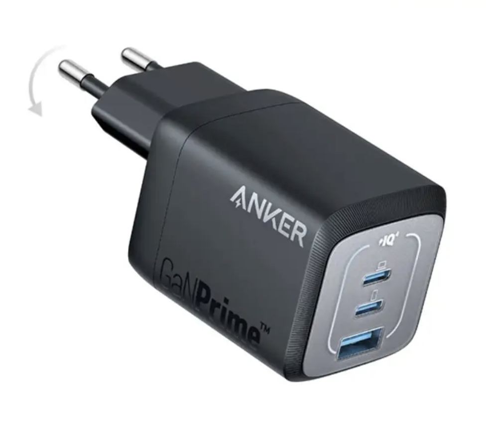 Мережевий зарядний пристрій Anker Prime 67W GaN Wall Charger (A2669313)