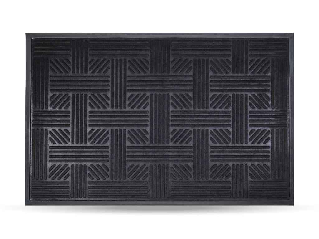 Коврик придверный Dariana MX 45x75 см Черный (1064108)