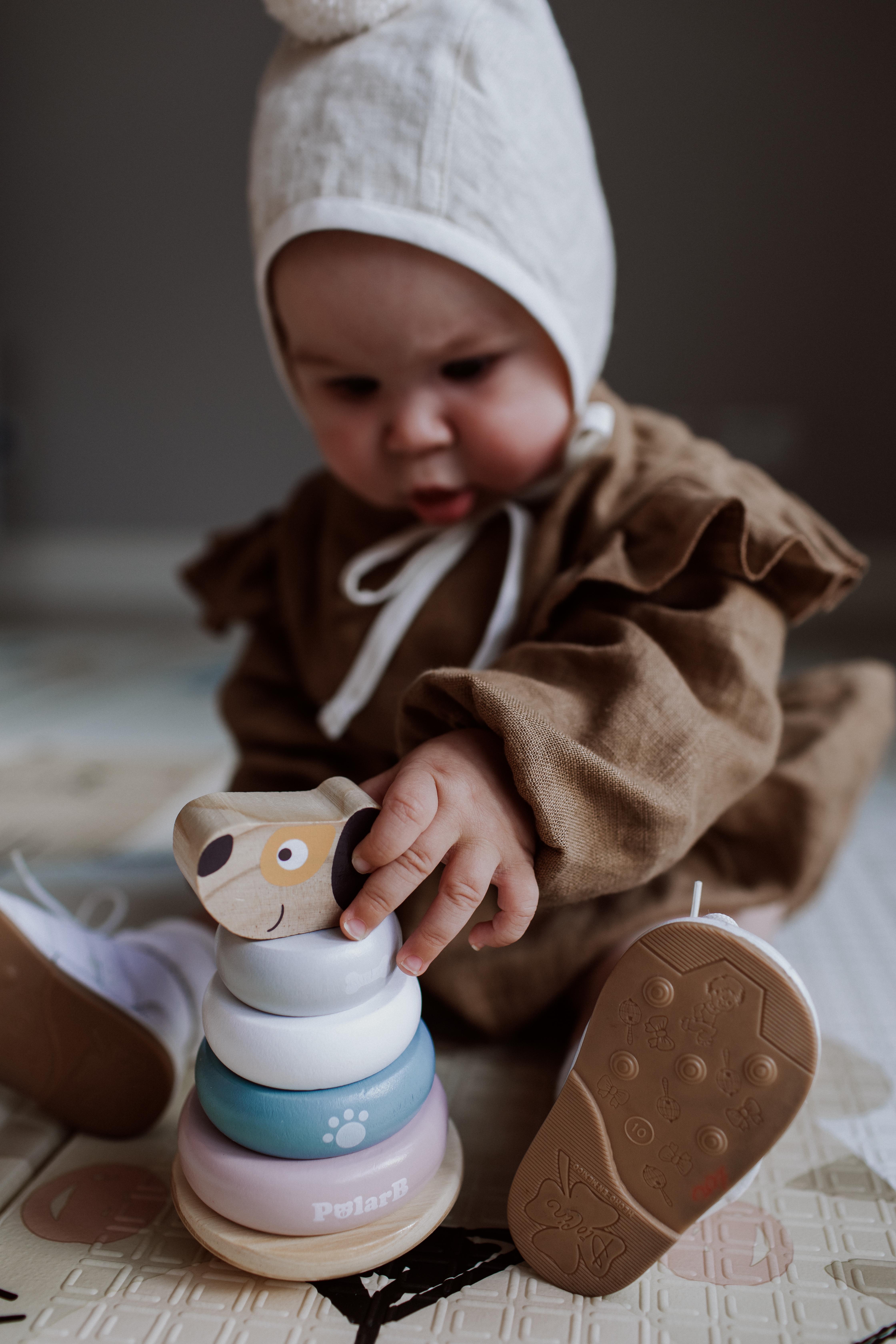 Деревянная пирамидка Viga Toys PolarB Собачка (44042) - фото 5 Деревянная пирамидка Viga Toys PolarB Собачка (44042) - фото 5