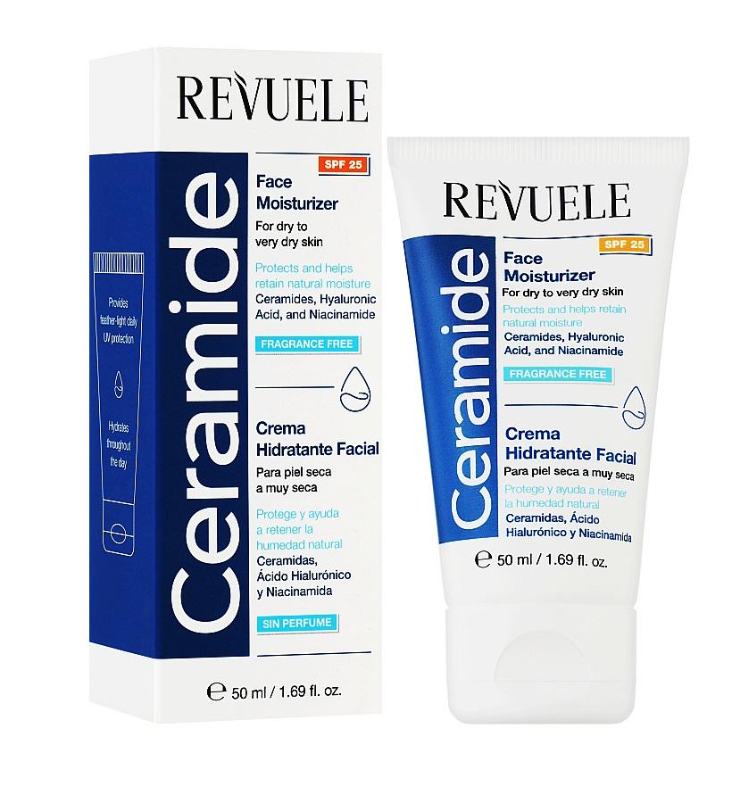 Крем для лица Revuele SPF 25 Ceramide увлажняющий 50 мл (5060565105478) - фото 2