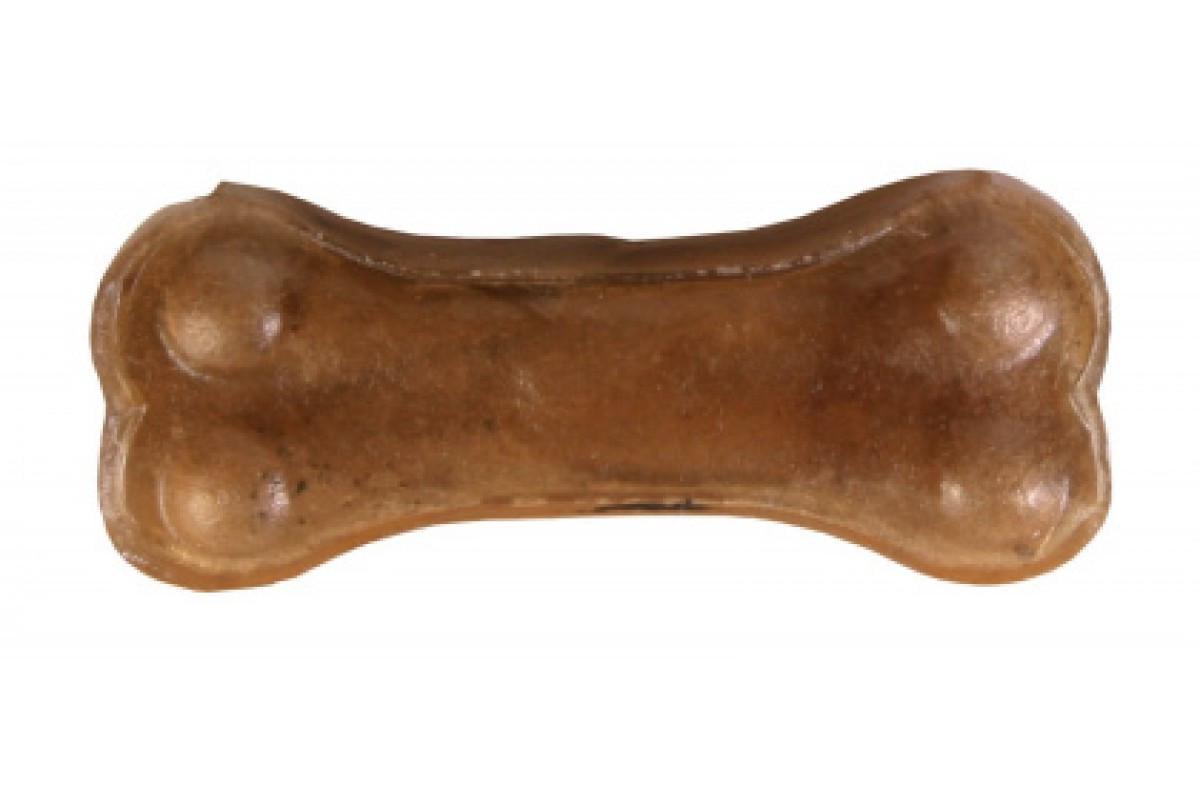 Лакомство для собак TatraPet Baff Кость из прессованной говяжьей кожи 7,5 см 16 г (1748092274)