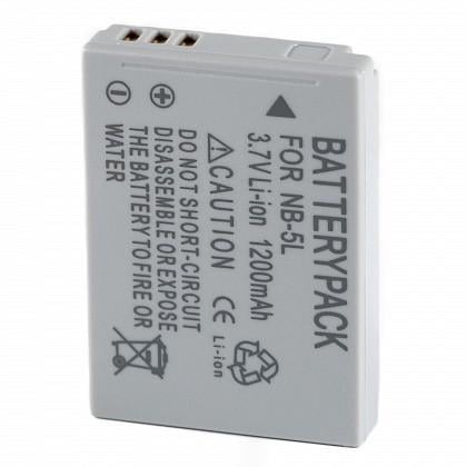 Аккумулятор NB-5L аналог для фотоаппаратов Canon 1200 ma