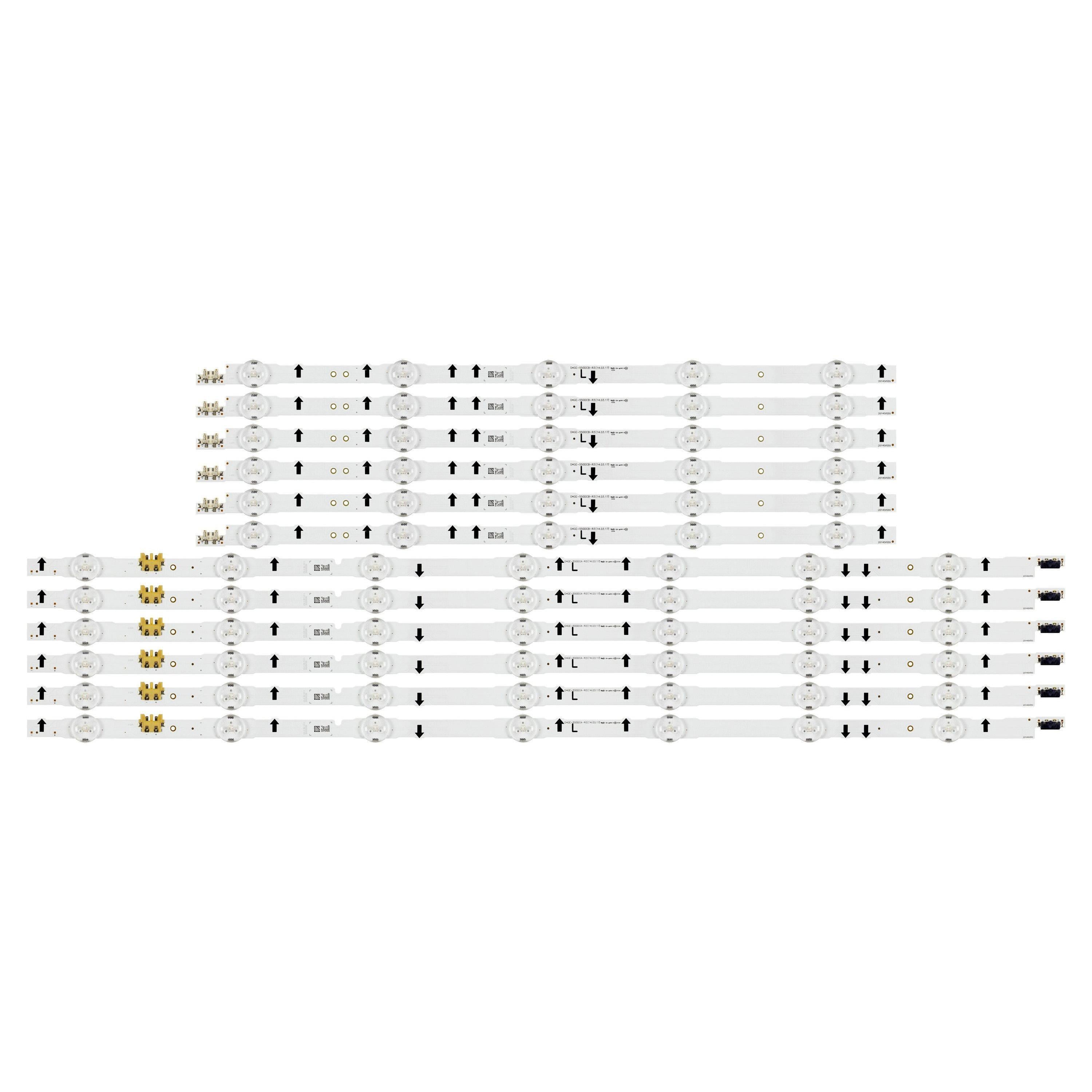 Комплект LED подсветки для TV Samsung D4GE-550DCA-R3 D4GE-550DCB-R3 2014SVS55 BN96-30432A BN96-30431A LM41-00099G 55" 12 шт. (ART-13667)