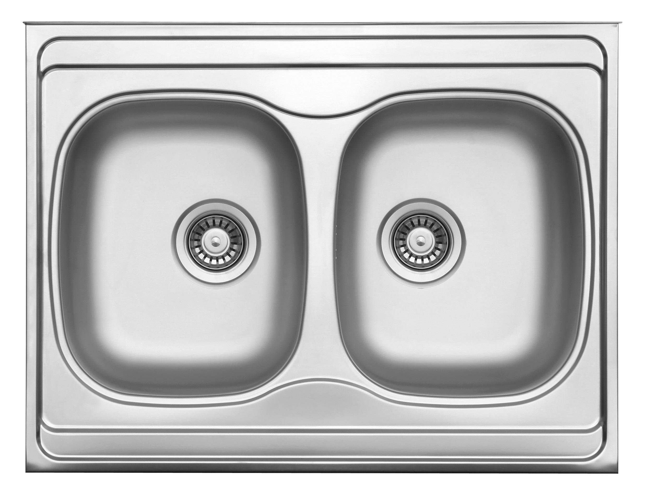 Мийка кухонна накладна UKINOX STM 800 600 GT 20 5C матова