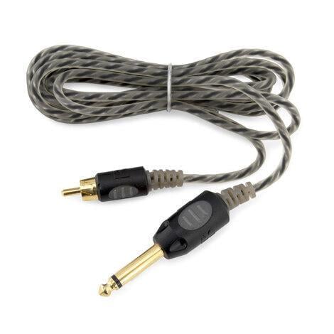 Клипкорд для тату машинки Bishop RCA Cable 7FT Gray Серый