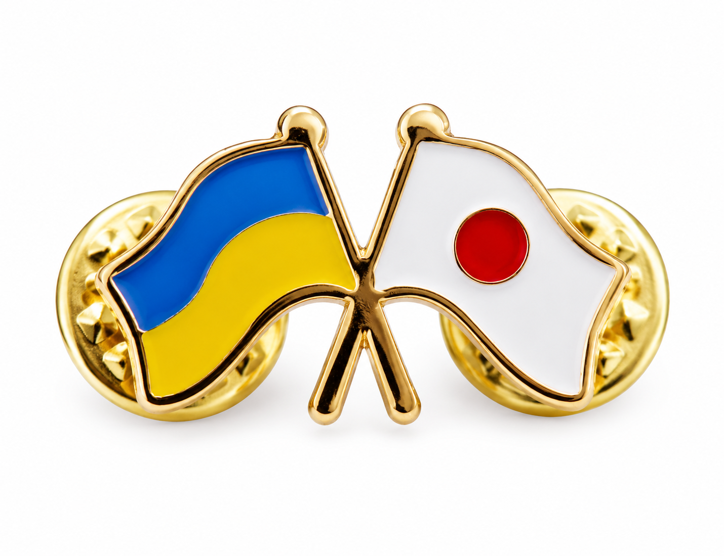 Значок Прапор Україна-Японія (1892910558)