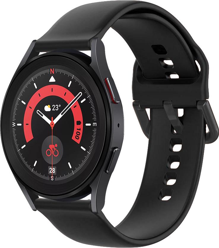 Ремешок Style для Galaxy Watch 5 Pro Black (29185-2B) - фото 1 Ремешок Style для Galaxy Watch 5 Pro Black (29185-2B) - фото 1