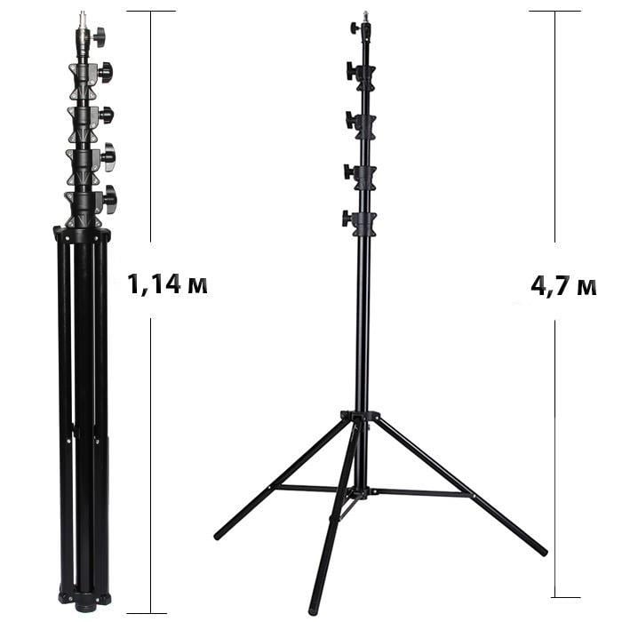 Стойка-штатив студийная ТN-470 для фотооборудования высота 4,7 м (12481400) - фото 3 Стойка-штатив студийная ТN-470 для фотооборудования высота 4,7 м (12481400) - фото 3