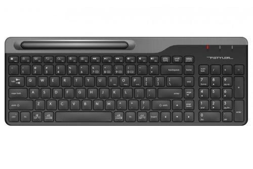 Клавіатура бездротова A4Tech FBK25 Fstyler Чорний/Сірий (2881183754)