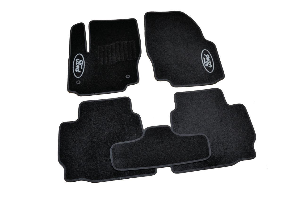 Килимки в салон ворсові для Ford Mondeo 2007-2013 Чорний (1398313497)