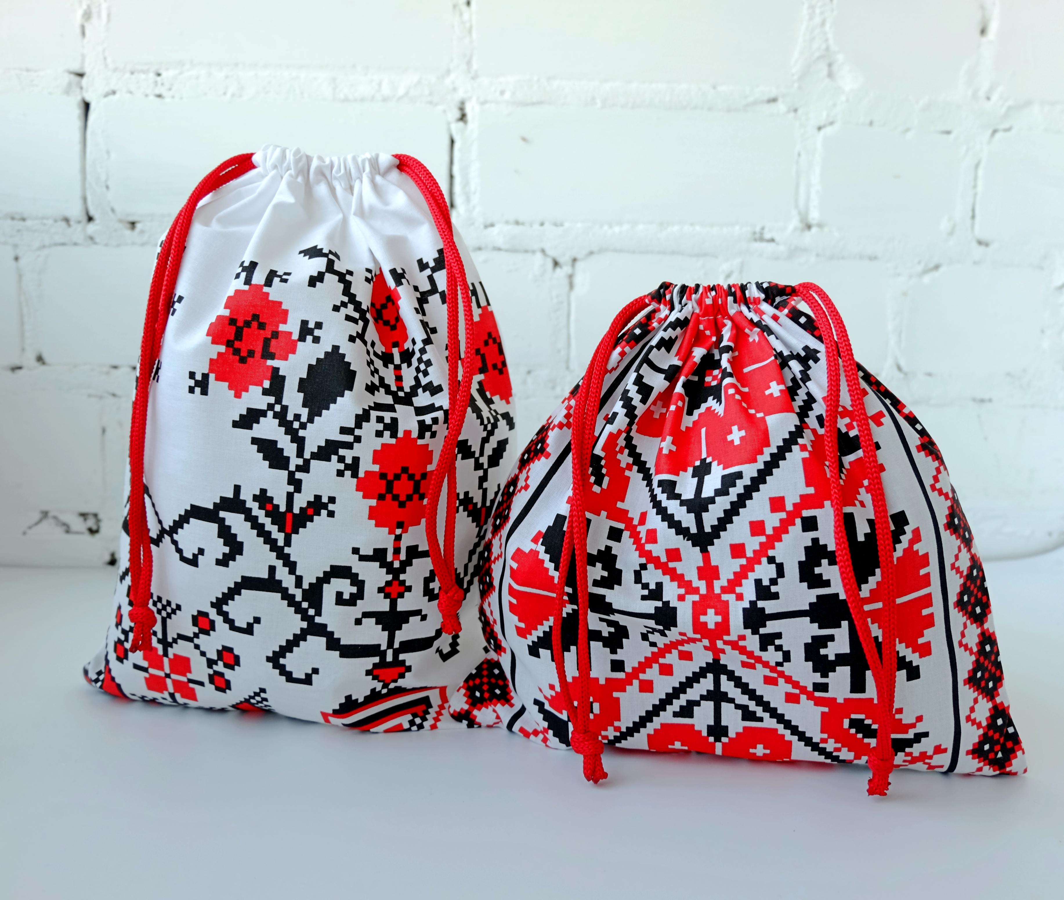 Набір мішечків Вишиванка 2 шт. (29113879)